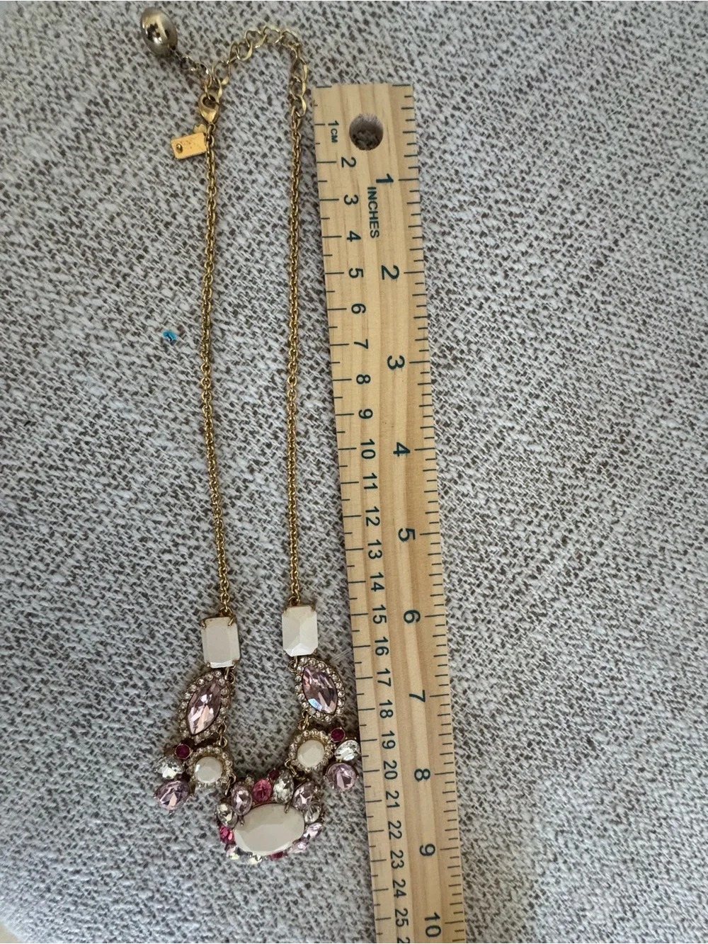 Kate Spade Garden Bed Gems collar necklace